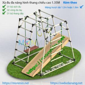 xà đu đa năng cho bé Satech