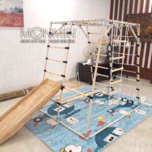 xà đu đa năng cho bé bộ cao 1.3m