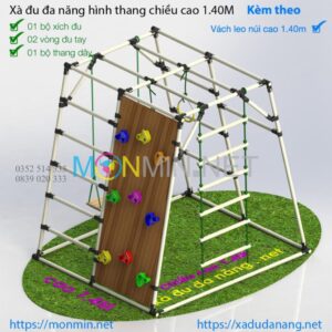 xà đu đa năng cho bé Satech