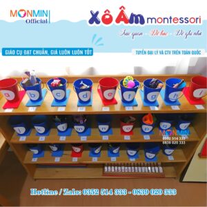 Xô âm Monmin - Giáo cụ ngôn ngữ Montessori