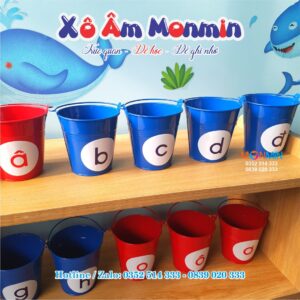 Xô âm Monmin - Giáo cụ ngôn ngữ Montessori