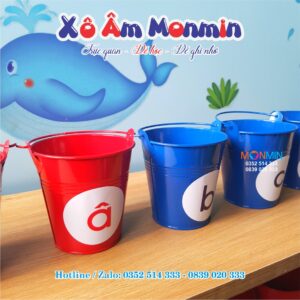 Xô âm Monmin - Giáo cụ ngôn ngữ Montessori