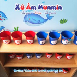 Xô âm Monmin - Giáo cụ ngôn ngữ Montessori
