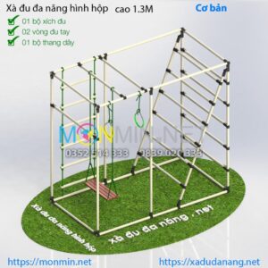 Xà đu đa năng cho bé Satech - Thang vận động đa chức năng dành cho bé