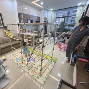 Xà đu đa năng cho bé Satech - Thang vận động đa chức năng dành cho bé